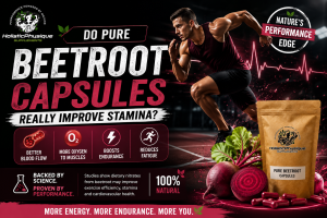 Pure Beetroot Capsules for stamina and endurance support